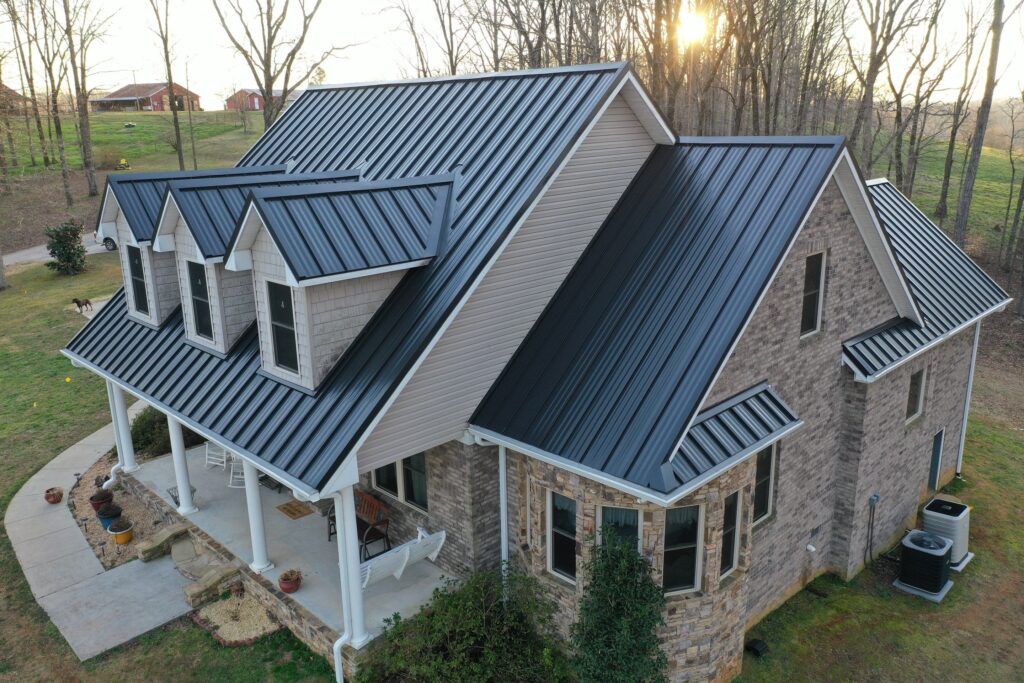 Metal Roof Leaking At Ridge - North Georgia Metal Repair