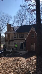 Storm Damage Repair Roof