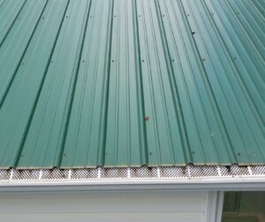 Hunter Green Metal Roof